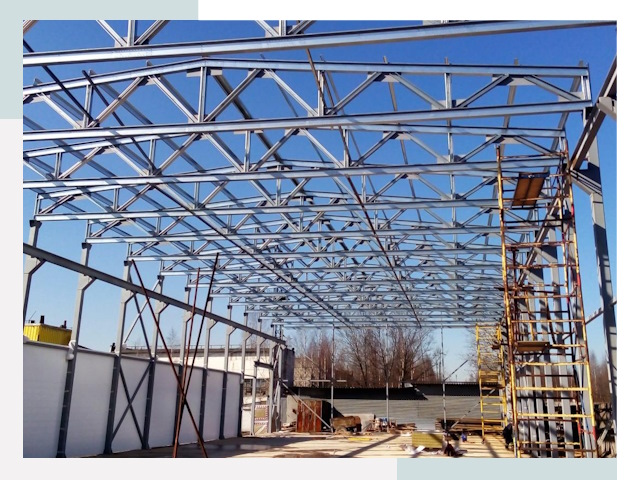 Строительство цехов в Благовещенск от 623 руб. под ключ