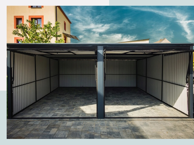 Гаражи из металлоконструкций от 623 руб. в Благовещенск