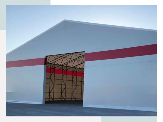 Быстровозводимые ангары в Благовещенске