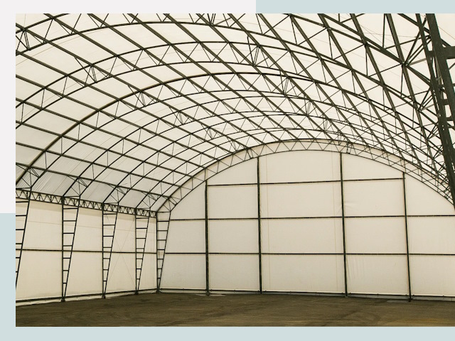 Арочные ангары от 623 руб. в Благовещенск и Амурская область