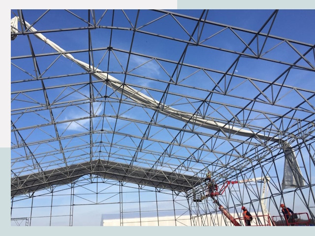 Шатровые ангары от 623 руб. в Благовещенске и Амурской области