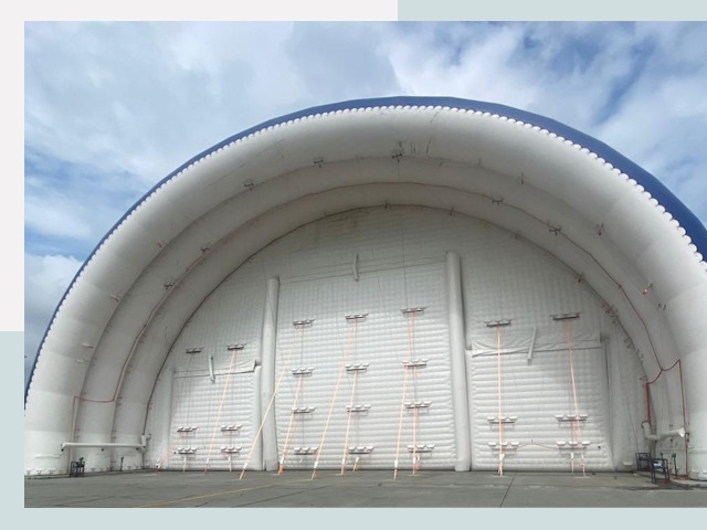 Пневмокаркасные ангары от СтальСтрой-Бгв по цене от 623 руб.