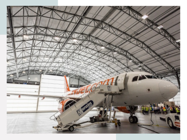 Авиационные ангары в Благовещенске