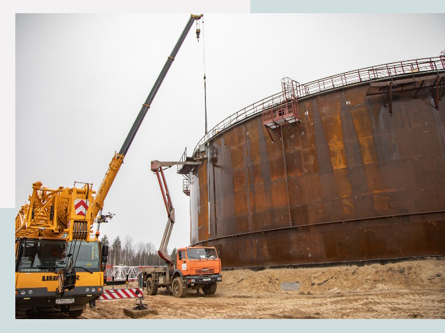 Монтаж резервуаров в Благовещенске от 623 руб. за м³