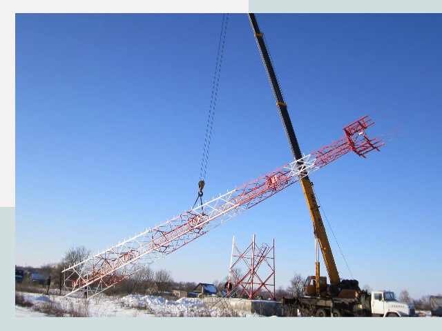 Строительство башен связи в Благовещенске от 623 руб.